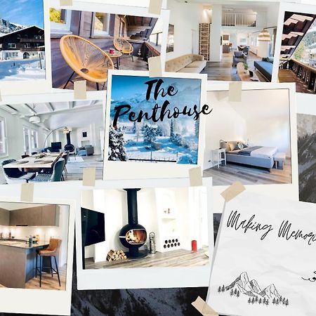 Unique Penthouse With Gallery And Mountain View 칸더슈텍 외부 사진