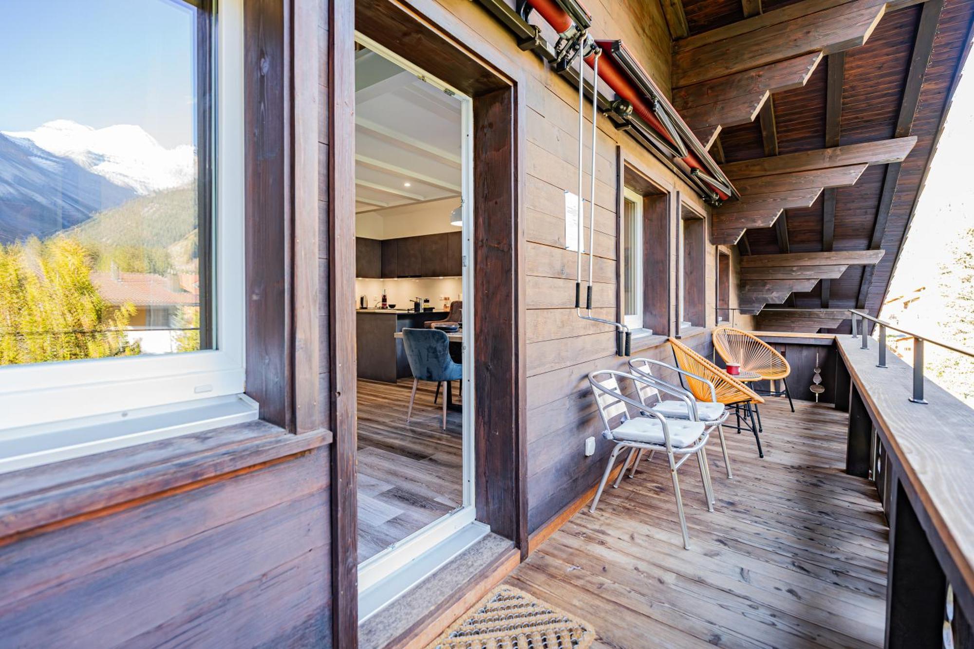 Unique Penthouse With Gallery And Mountain View 칸더슈텍 외부 사진