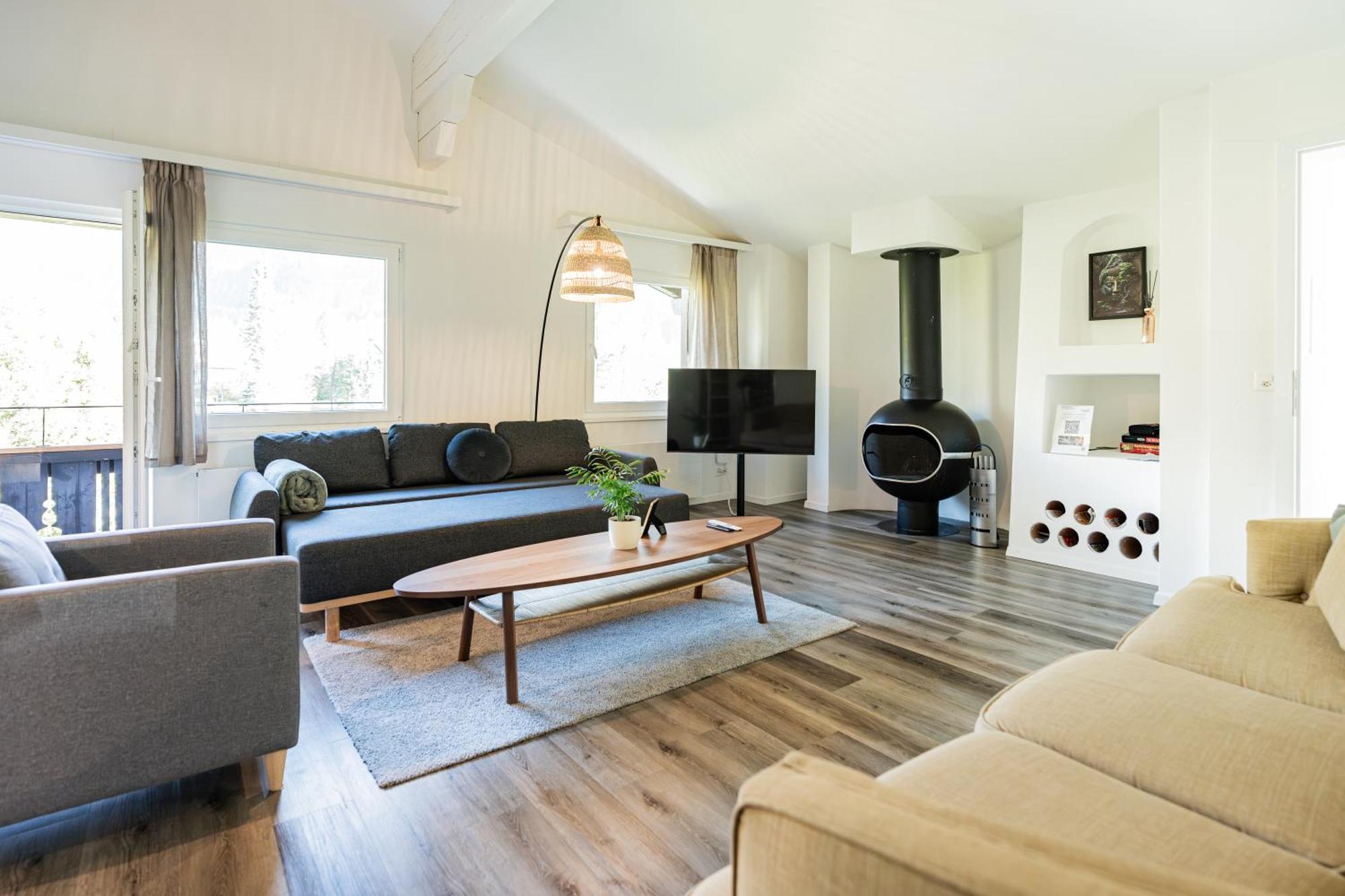 Unique Penthouse With Gallery And Mountain View 칸더슈텍 외부 사진