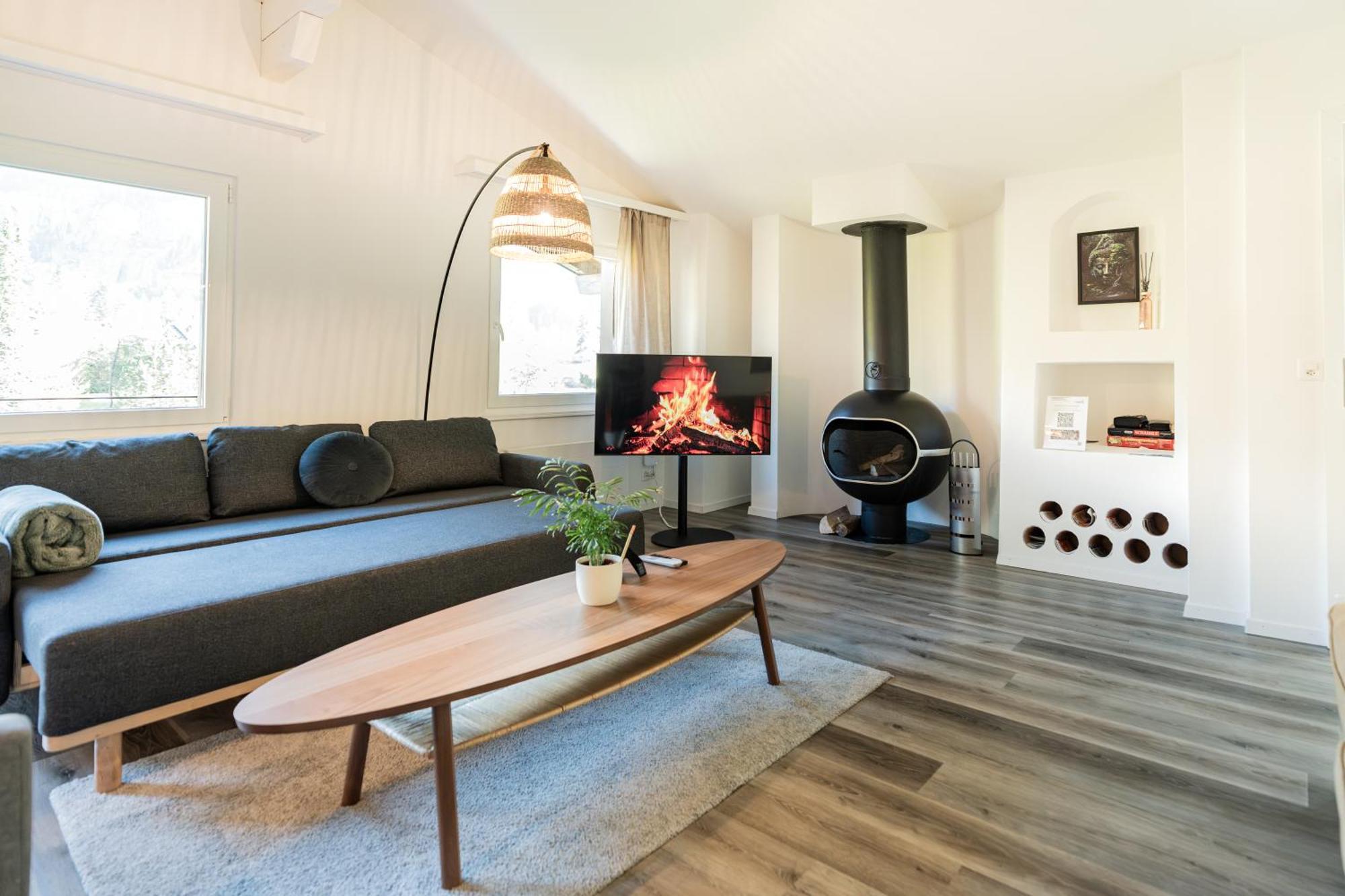 Unique Penthouse With Gallery And Mountain View 칸더슈텍 외부 사진